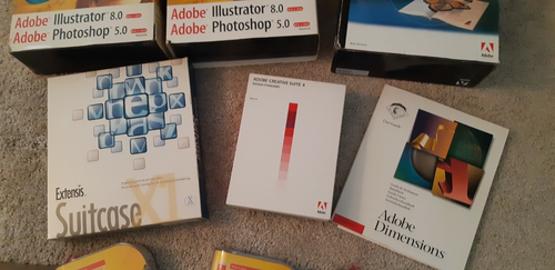 Lot de logiciels Microsoft Office 2007 Adobe Photoshop Suitcase & Divers A VOIR - Photo 4/15