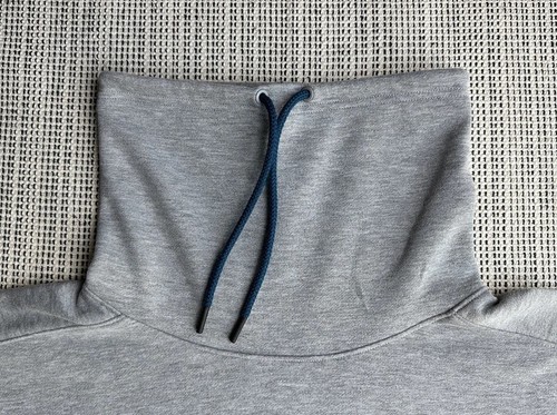Under Armour Loose Womens XXL Gray Teal Hunt Deer Antler Sweatshirt Cowl Neck - Picture 3 of 18