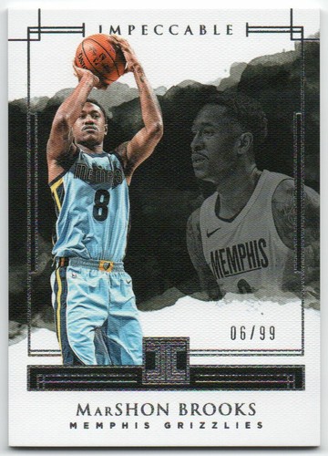 2017-18 Panini Impeccable Base /99 Pick Any Complete Your Set - Picture 15 of 17