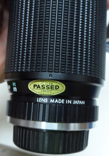 TAMRON-F 80-205MM F/3.8 ZOOM LENS FOR CONTAX/YASHICA - Picture 5 of 5