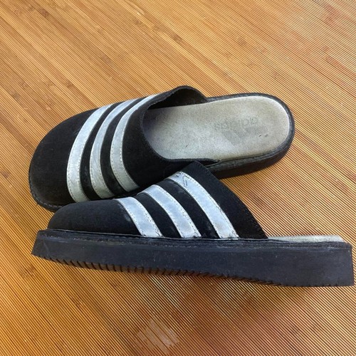 Adidas Adiclog Italian Made Black  26.5cm Limited Edition Rare Shoes mens Japan! - Foto 2 di 6