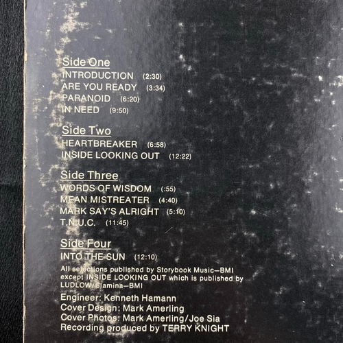 Grand Funk Railroad Live Album vinyl record LP VTG 12" album 33 RPM, EX - Imagen 3 de 4