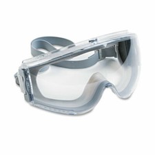 uvex Stealth Orange Body with Clear Lens Safety Goggles