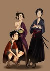 NEW SAMURAI CHAMPLOO JAPANESE MANGA WALL ART POSTER OR CANVAS SIZE A4 TO A0