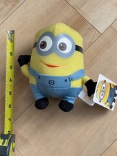Toy Factory Plush Minion 7" Tall Stuffed Bob Doll Despicable Me 2