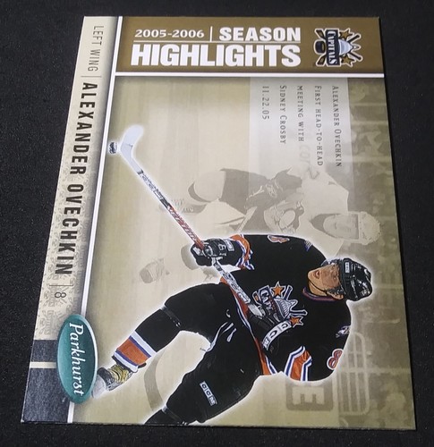 2005-06 Parkhurst Rookie Season Highlights #600 Alexander Ovechkin RC WAS OVIE B - Bild 14 von 22