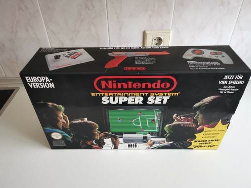 Nintendo Nes Konsole Super Set 3x1 OVP VGA ready - Imagen 1 de 9