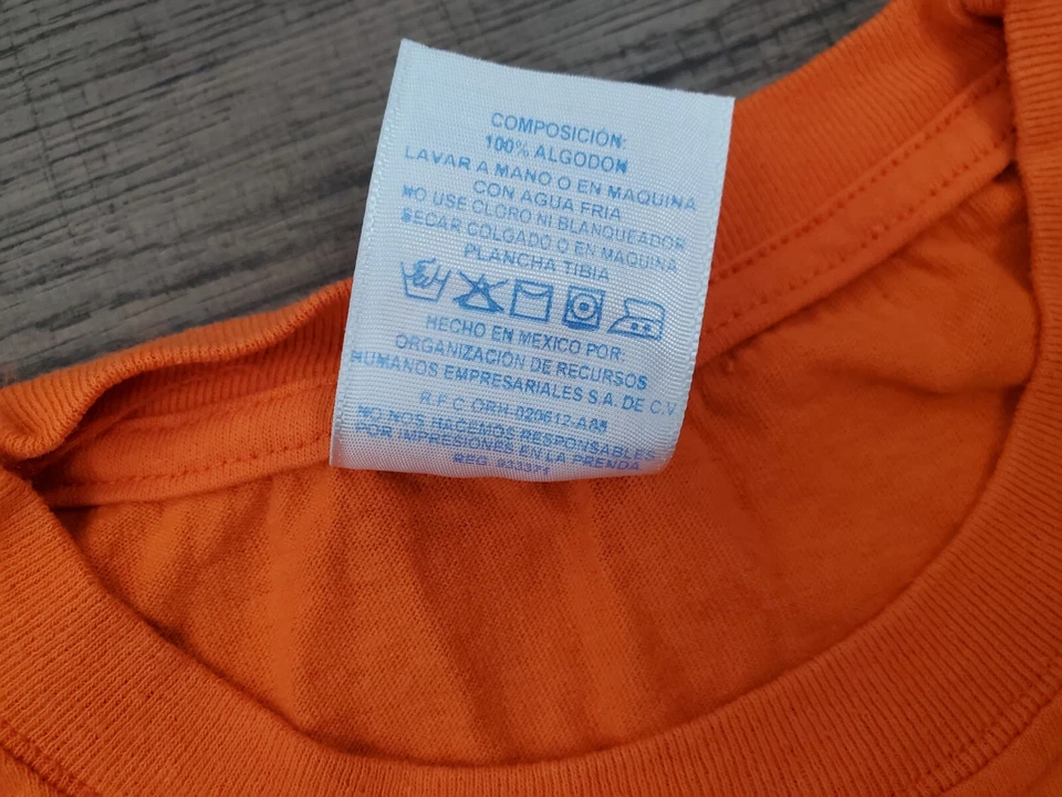 Mazatlán Gecko Talla Pequeña Camisa Lagarto Gafas de Sol Camiseta Naranja #01 Manga Corta Foto 4 de 4