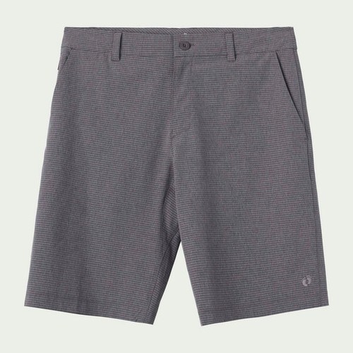 HANG TEN HERREN HYBRID 4-WEGE STRETCH SHORTS GRAU Größe 32 Neu mit Etikett - Bild 2 von 14