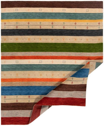 Handloom 246X203 Cm Handwoven Oriental Carpet - Fine, Modern, Rug - Picture 9 of 12