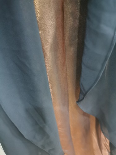 Vestido largo formal sin mangas con cuentas negras y bronce XSCAPE para mujer - Reino Unido 8-10 - Imagen 11 de 14