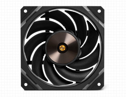 VALKYRIE X12R Reverse Reversed 120mm 4pin PWM RGB Fan-black - Afbeelding 2 van 6