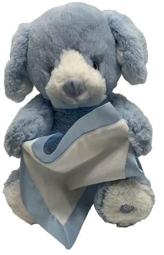 GUND Puppy Plush Peek A Boo Blue Animated Talking Blue Stuffed Animal toy - Picture 2 of 6