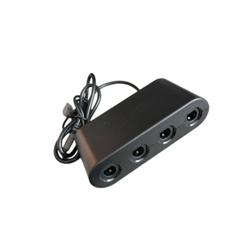Für Nintendo Switch Wii U PC USB NEU TURBOGameCube Controller Adapter 4 Port USA - Bild 5 von 9