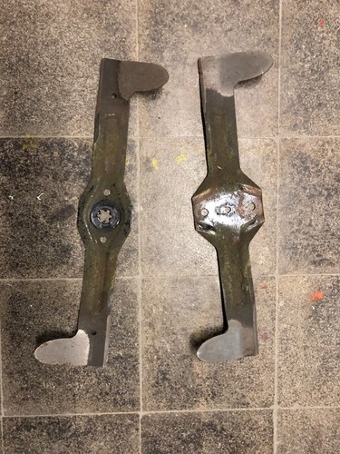 Messersatz links Mähwerk Aufsitzmäher Husqvarna CTH 184 T (2 Stück) - Bild 2 von 2