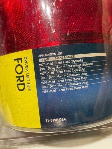 TYC 11319001 Tail Lamp Assembly Driver Left Side New, Complies w/FMVSS-108 - Picture 7 of 8