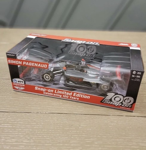 Snap-On Tools 100th Anniversary Simon Pagenaud #22 Die Cast Indy Car 1:18 Car - Picture 1 of 8