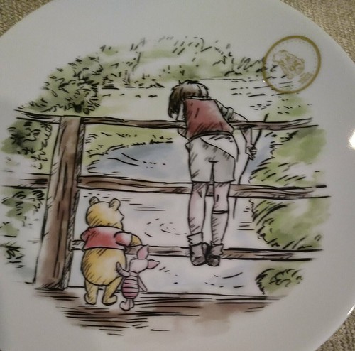 Disney Winnie Puuh 95. Erkundung klassischer Salatteller 8" NEU - Bild 1 von 3