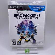 New Epic Mickey 2: The Power of Two (Sony PlayStation 3 PS3, 2012)