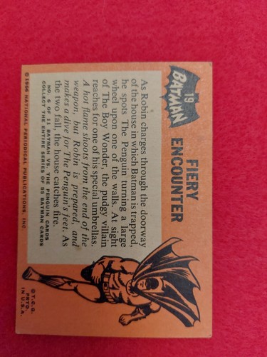 1966 Topps Batman Black Bat Series Including Batman Rookie #1 U Pick List Cheap - Picture 36 of 85