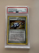 2006 Pokemon EX Strength Charm Dragon Fronteirs Reverse Foil PSA 7
