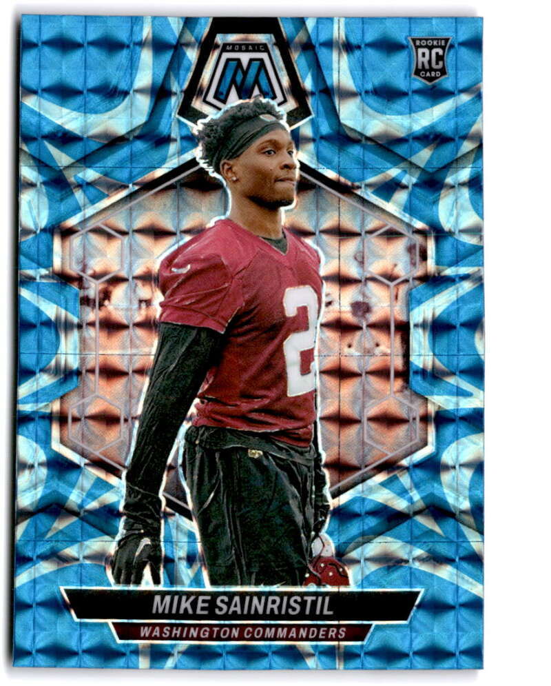 2024 Mosaic Reactive Blue #349 MIKE SAINRISTIL RC Rookie