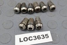 ERICKSON ER16  METRIC  COLLETS LOT OF 9 LOC3635