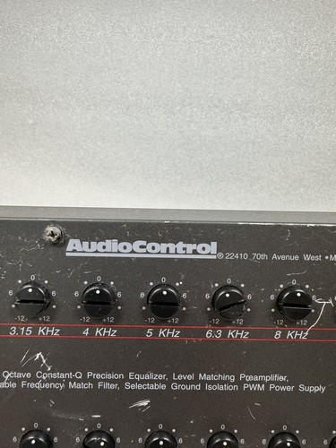 Ecualizador de precisión AudioControl EQT Serie II de una tercera octava Constant-Q - Imagen 12 de 15