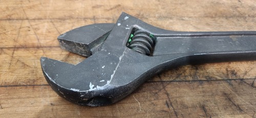 Cresent 15 Inch Adjustable Crescent Wrench early one - Picture 6 of 8