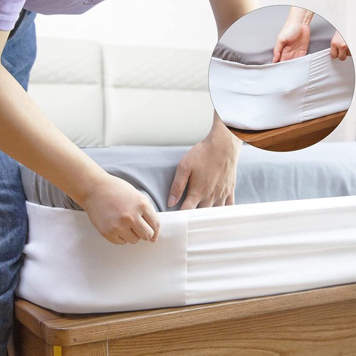 Polyester Bed Sheet Holder for All Mattress Fitted Sheet Clips 200*200*20cm - Picture 4 of 14