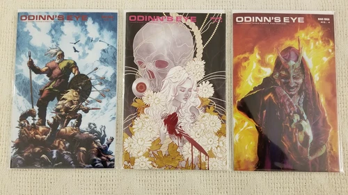 Lot of (3) Odinn's Eye 2 3 4 Bad Idea Comics NM NEW UNREAD Final Five Low Print!