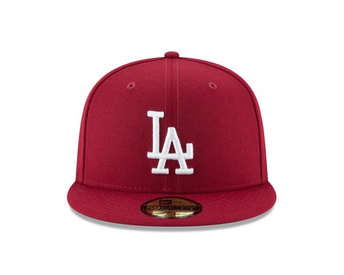 Los Angeles Dodgers New Era MLB Basic Cardinal 59fifty Fitted Mütze - Bild 4 von 7