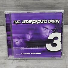 NYC Underground Party, Vol. 3 by Louie DeVito (CD, Nov-2000 NYC Underground Party, Vol. 3 by Louie DeVito (CD, Nov-2000