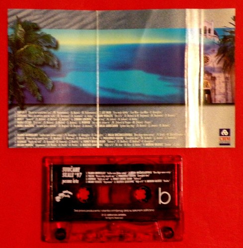 SUNCANE SKALE 1997 PESMA LETA YUGOSLAVIA SERBIA MONTENEGRO BOSNIA CASSETTE TAPE - Picture 2 of 2
