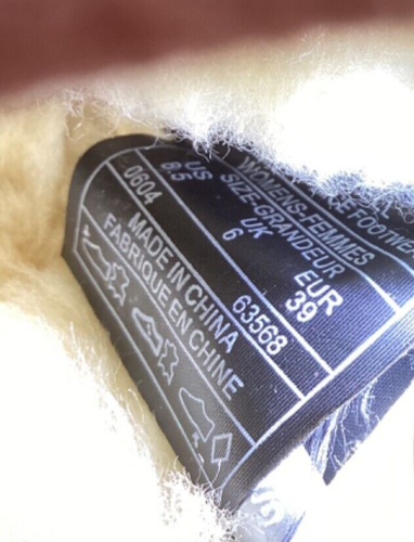 MERRELL YETI Chameleon Moccasins Women's Size 8.5 Shearling Lined Taupe Suede - Picture 11 of 11
