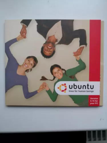 Original Ubuntu 5.10 PC Linux Install & Live CD