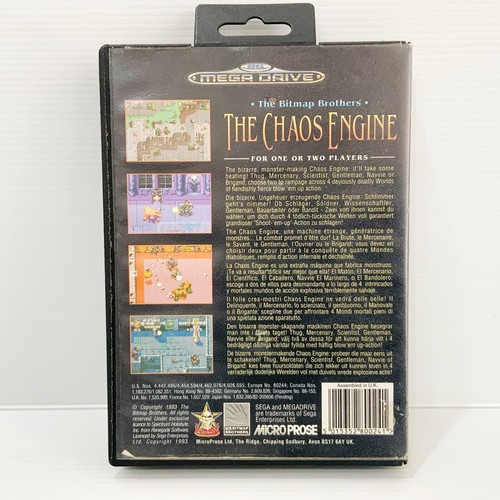 The Chaos Engine + Box - Sega Mega Drive - Tested & Working - Free Postage - Picture 3 of 4