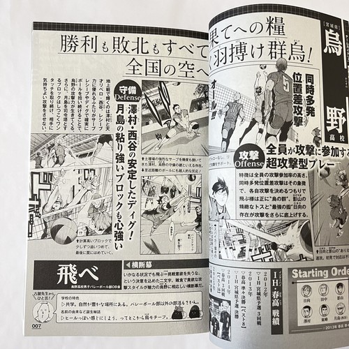 Haikyu !! Final Guidebook " Haikyu KIWAMI " Jump comic Japanese Version - F/S - Picture 6 of 19