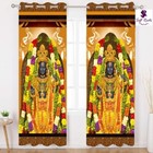 Digital Printed Ram Lalla Door Curtain 4 x 9 feet Pack of 2 Pc Polyester