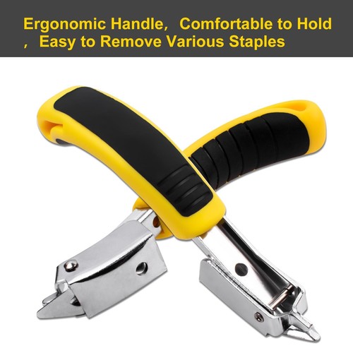 Heavy Duty Staple Remover Staple Puller Tool for Furniture Carpet Floor Cartons - Picture 4 of 7