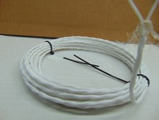 25 feet 22 AWG Shielded Silver Plated PTFE Teflon Wire Twisted Pair SPC Vintage