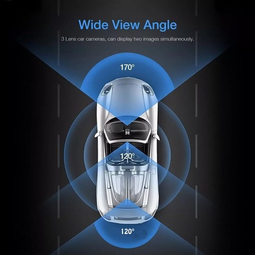 4" Touch Screen Dash Cam 1080P Dual Lens Car DVR Recorder Front and Rear Camera - Picture 6 of 10