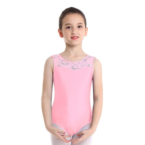 Niñas Ballet Gimnasia Leotardos Sirena Estampado Body Rendimiento Ropa de Baile - Imagen 28 de 69