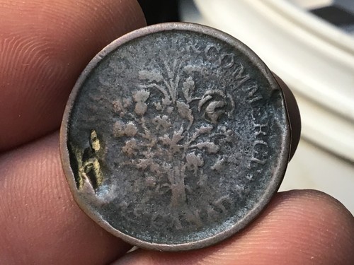 UN SOU MONTREAL AGRICULTURE & COMMERCE LOWER CANADA HALF PENNY TOKEN - Picture 5 of 6
