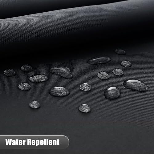 Luxury Shower Curtain, Black Ombre 72"W*72"H Black Ombre +12 Metal Hooks - Bild 4 von 7