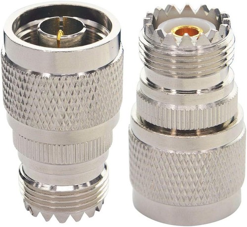 5Pcs RF N Male to UHF Female Adapter N Connector to PL-259 SO-239 Connectors - Picture 3 of 11