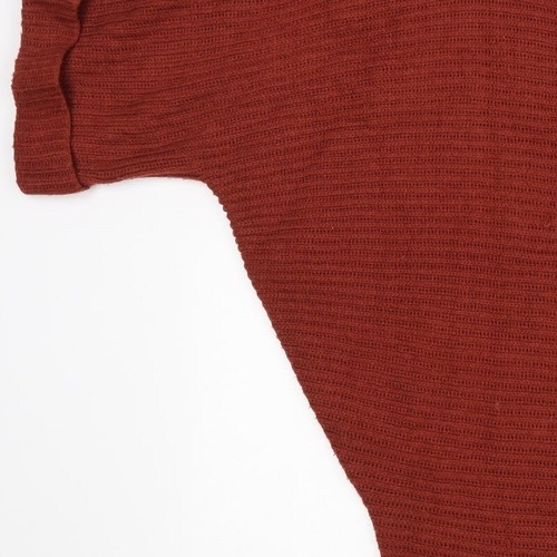 M&Co Womens Brown Boat Neck Acrylic Blend Jumper Size L - Picture 9 of 12