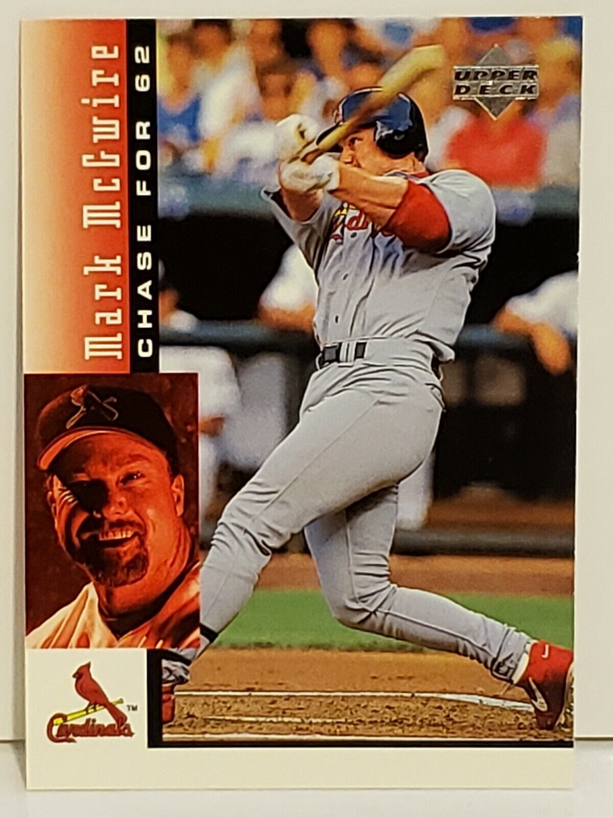 2002 UPPER DECK VINTAGE # 154 MARK McGWIRE BASEBALL CARD