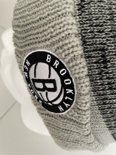 MITCHELL & NESS NBA BROOKLYN NETS Hombre Gorro Gorro Gris Talla Única - Imagen 2 de 9