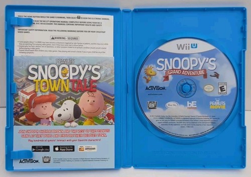 Snoopys Grand Adventure (Nintendo Wii U 2015) CIB - Picture 4 of 7